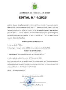 Edital nº4  - 2025